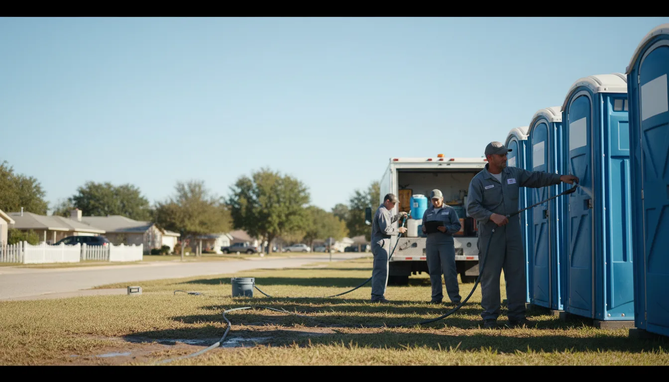 Long-Term Portable Toilet Rental in Sutter, CA near me
